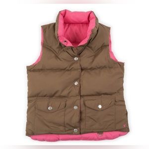American Eagle Reversible Puffer Down Vest